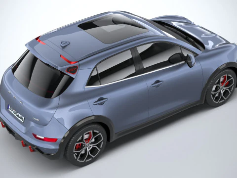 GWM ORA 03 GT 2025 3D Model