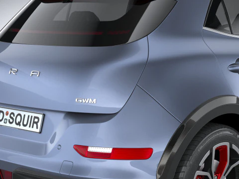 GWM ORA 03 GT 2025 3D Model