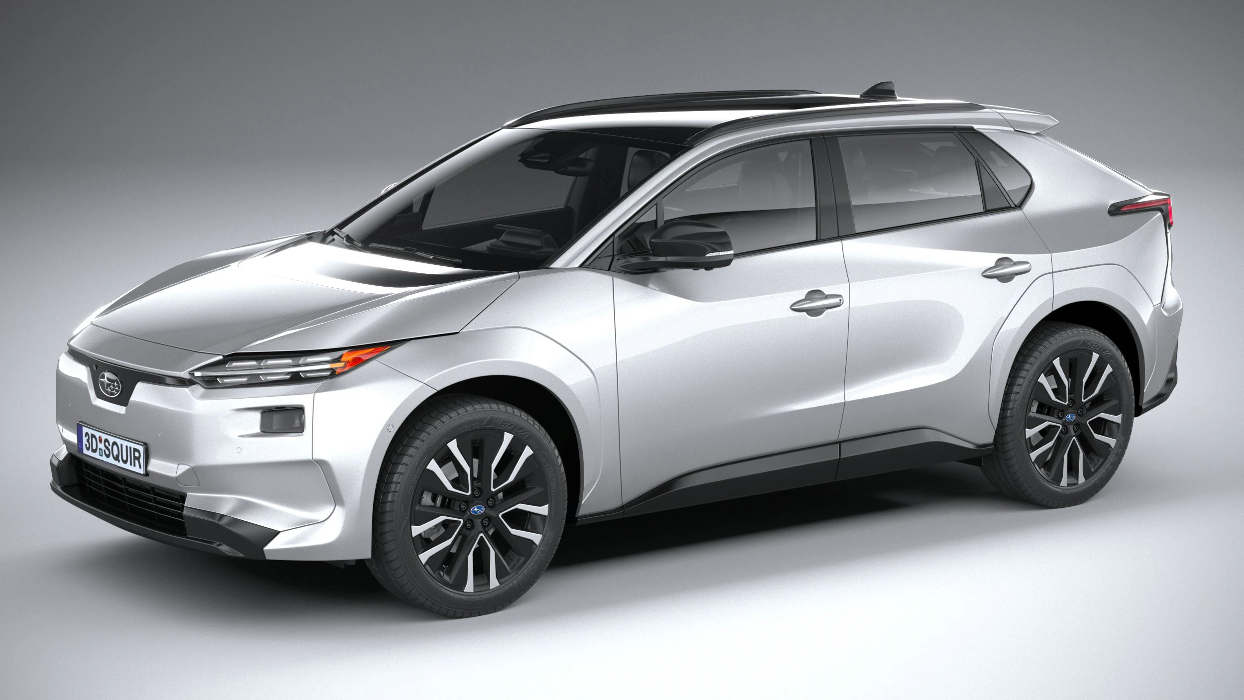 Subaru Solterra EV2026 Modello 3D .c4d .max .obj .3ds .fbx .stl .blend