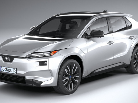 Subaru Solterra EV 2026 Model 3D