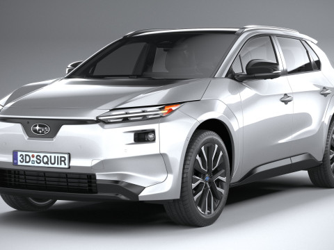 Subaru Solterra EV 2026 Model 3D