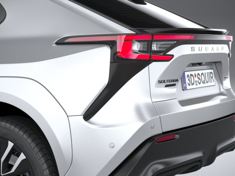 Subaru Solterra EV 2026 Model 3D