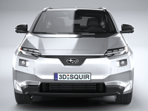 Subaru Solterra EV 2026 Model 3D