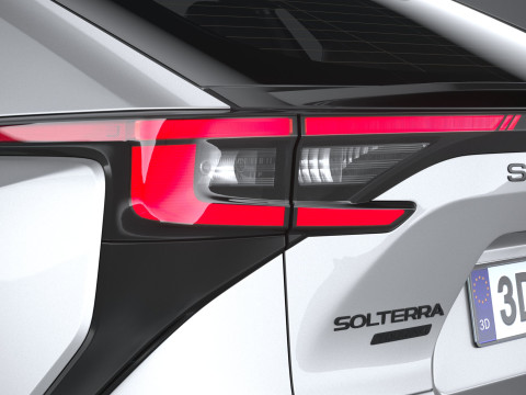 Subaru Solterra EV 2026 Model 3D