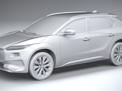Subaru Solterra EV 2026 Model 3D