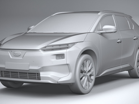 Subaru Solterra EV 2026 Model 3D