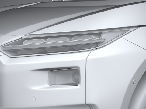 Subaru Solterra EV 2026 Model 3D