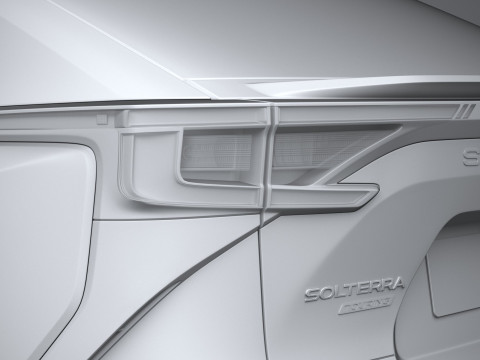 Subaru Solterra EV 2026 Model 3D