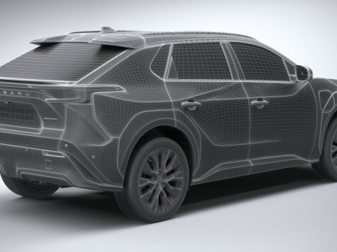 Subaru Solterra EV 2026 Model 3D