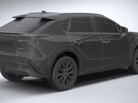Subaru Solterra EV 2026 Model 3D