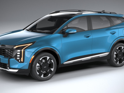 Kia Sportage 2026 3D Model