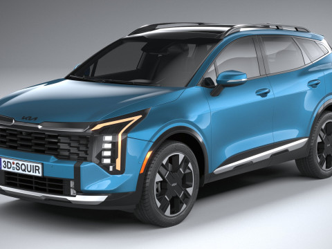 Kia Sportage 2026 3D 模型