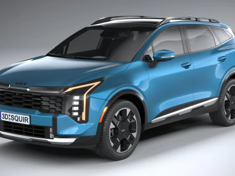 Kia Sportage 2026 3D Model