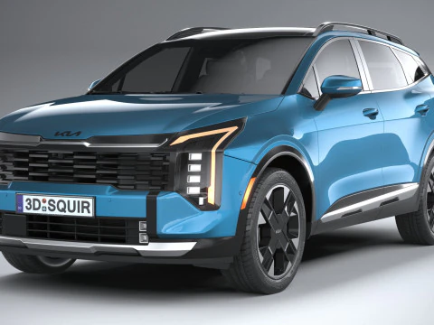 Kia Sportage 2026 3D Model