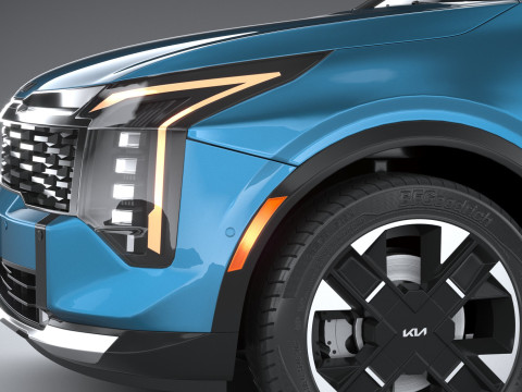 Kia Sportage 2026 3D 模型