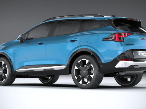 Kia Sportage 2026 3D 模型