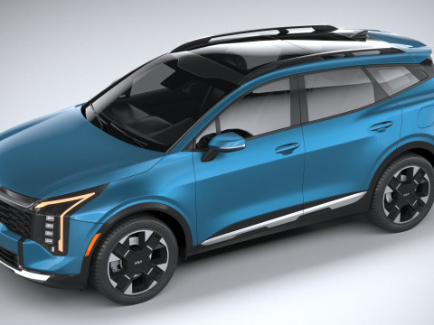 Kia Sportage 2026 3D 模型