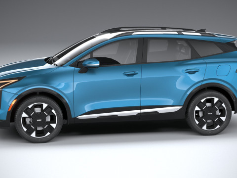 Kia Sportage 2026 3D 模型
