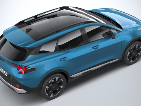 Kia Sportage 2026 3D 模型
