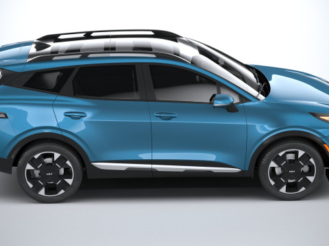 Kia Sportage 2026 3D 模型