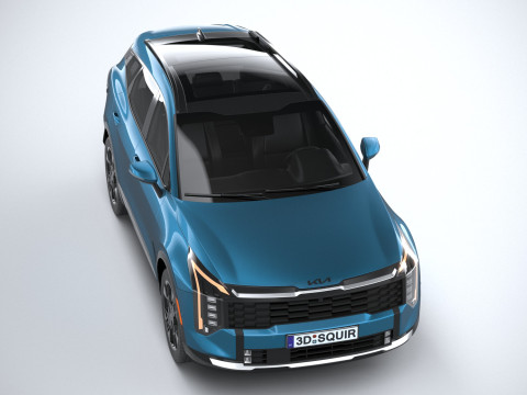 Kia Sportage 2026 3D 模型