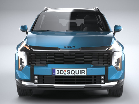Kia Sportage 2026 3D 模型