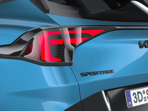 Kia Sportage 2026 3D 模型