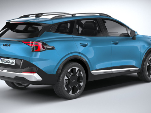 Kia Sportage 2026 3D 模型