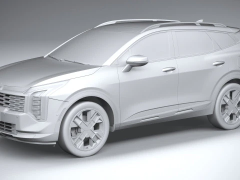 Kia Sportage 2026 3D Model