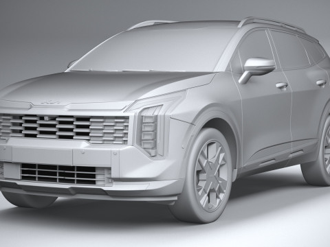 Kia Sportage 2026 3D 模型