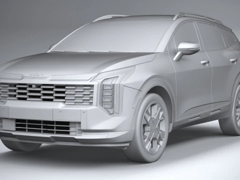 Kia Sportage 2026 3D Model
