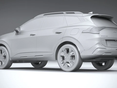 Kia Sportage 2026 3D Model