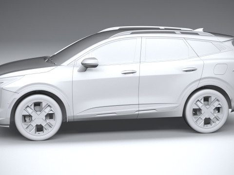 Kia Sportage 2026 3D 模型