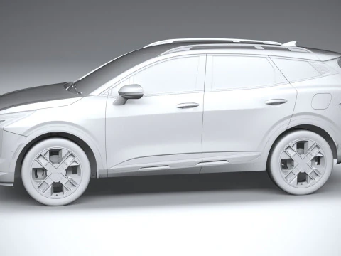 Kia Sportage 2026 3D Model