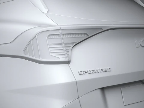 Kia Sportage 2026 3D Model