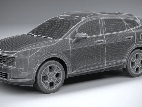 Kia Sportage 2026 3D Model