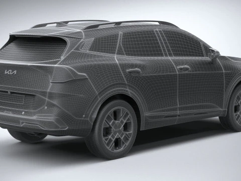 Kia Sportage 2026 3D Model