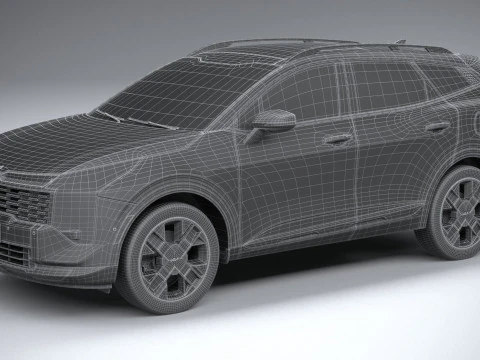 Kia Sportage 2026 3D Model