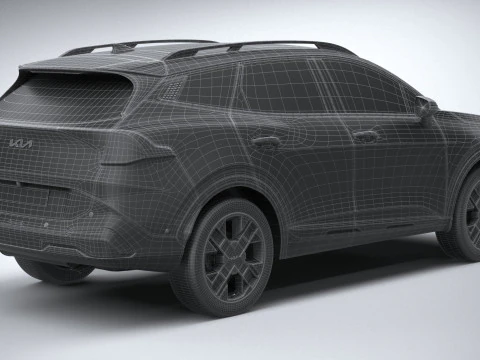Kia Sportage 2026 3D Model