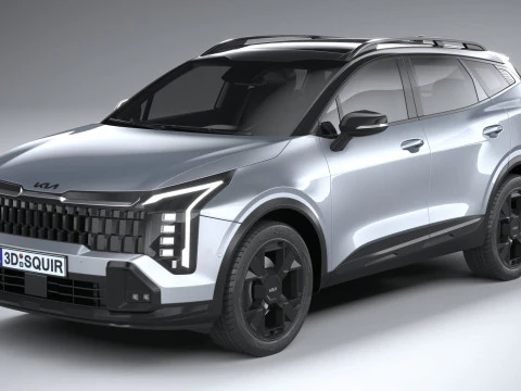 Kia Sportage X-Line 2026 3D Model