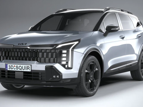 Kia Sportage X-Line 2026 3D Model