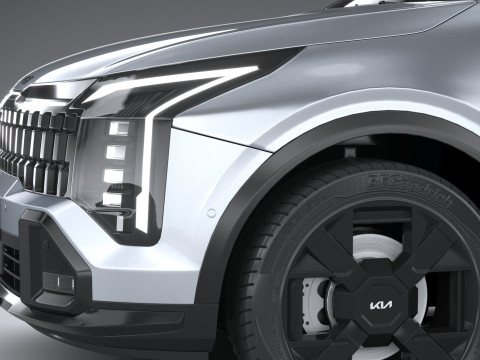 Kia Sportage X-Line 2026 3D 모델