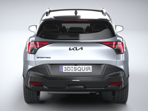 Kia Sportage X-Line 2026 3D 모델