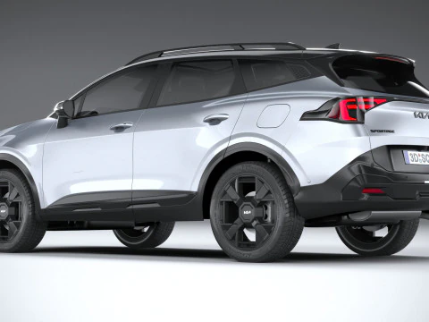 Kia Sportage X-Line 2026 3D Model