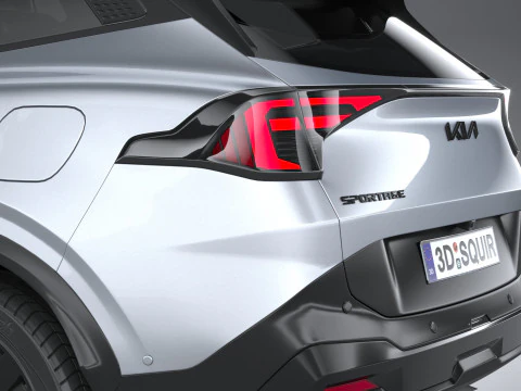 Kia Sportage X-Line 2026 3D Model