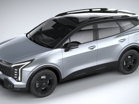 Kia Sportage X-Line 2026 3D 모델