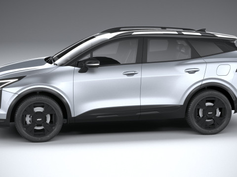 Kia Sportage X-Line 2026 3D 모델