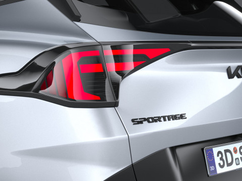 Kia Sportage X-Line 2026 3D 모델
