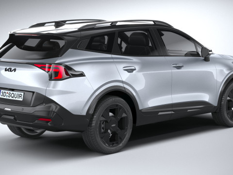 Kia Sportage X-Line 2026 3D 모델