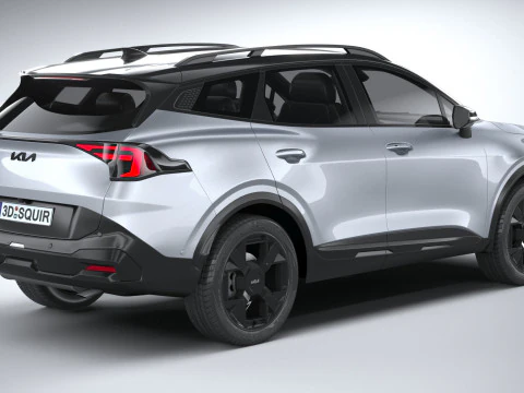 Kia Sportage X-Line 2026 3D Model